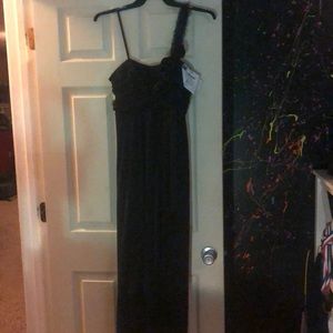 Long black dress